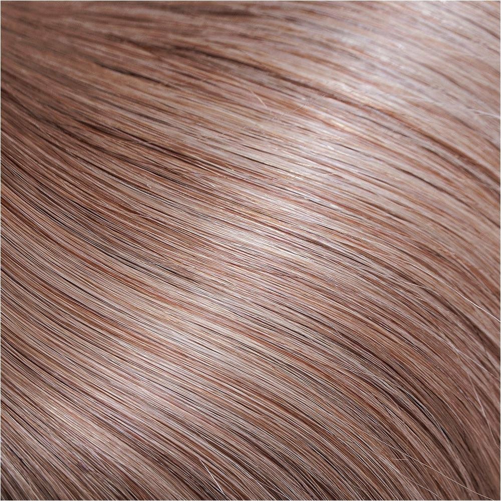 ASH BLONDE (18) Human Hair Clip In - Milk & Honey Wigs