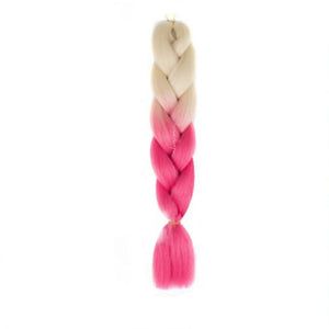 ASH BLONDE | PINK OMBRÉ 24"