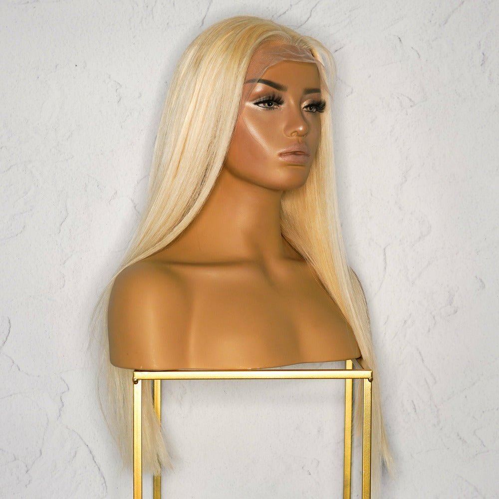 ASHANTI - Blonde - Human Hair Wig | Blonde, 22 Inch, 13x6 Lace Front, Human Hair | Milk & Honey Wigs