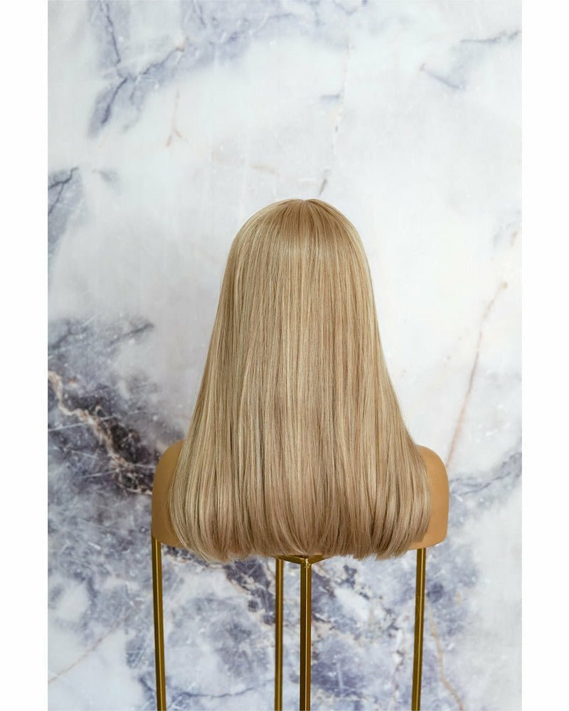 ASHLEY Blonde 18" Fringe Wig - Milk & Honey Wigs