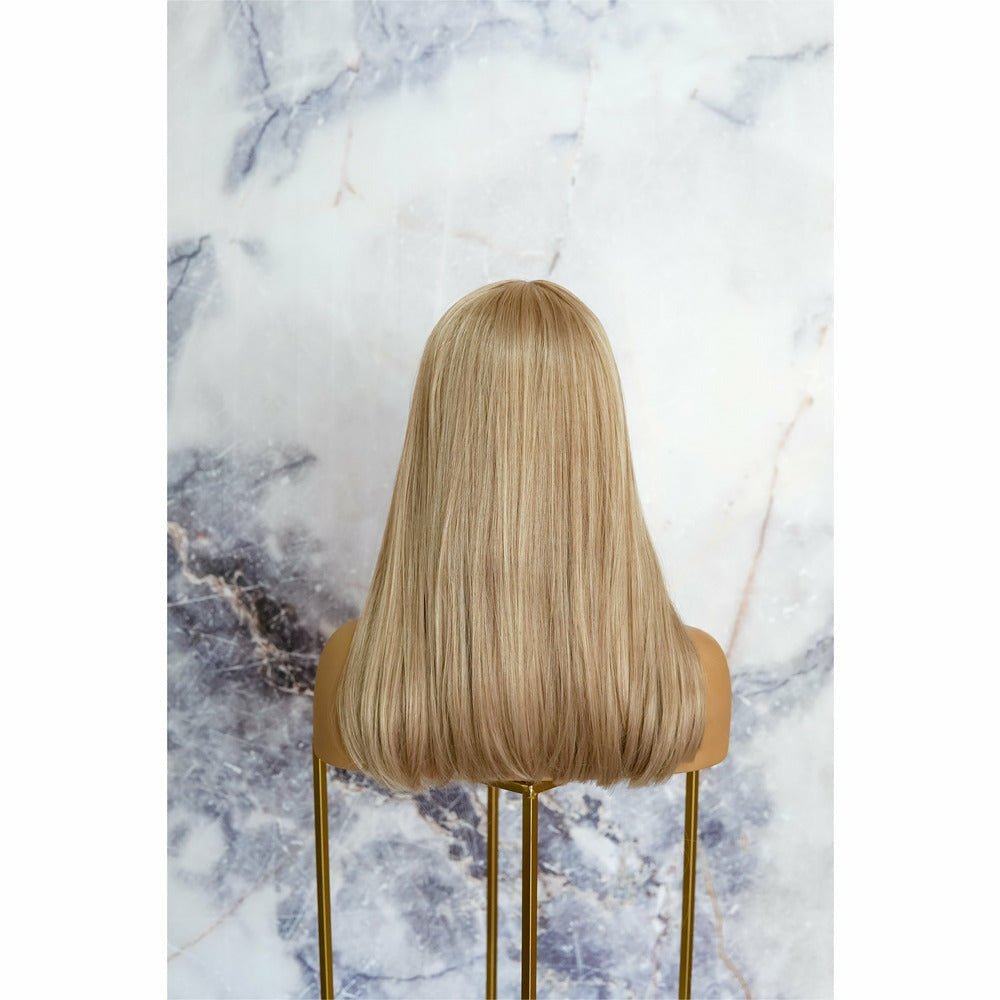 ASHLEY Blonde 18" Fringe Wig - Milk & Honey Wigs