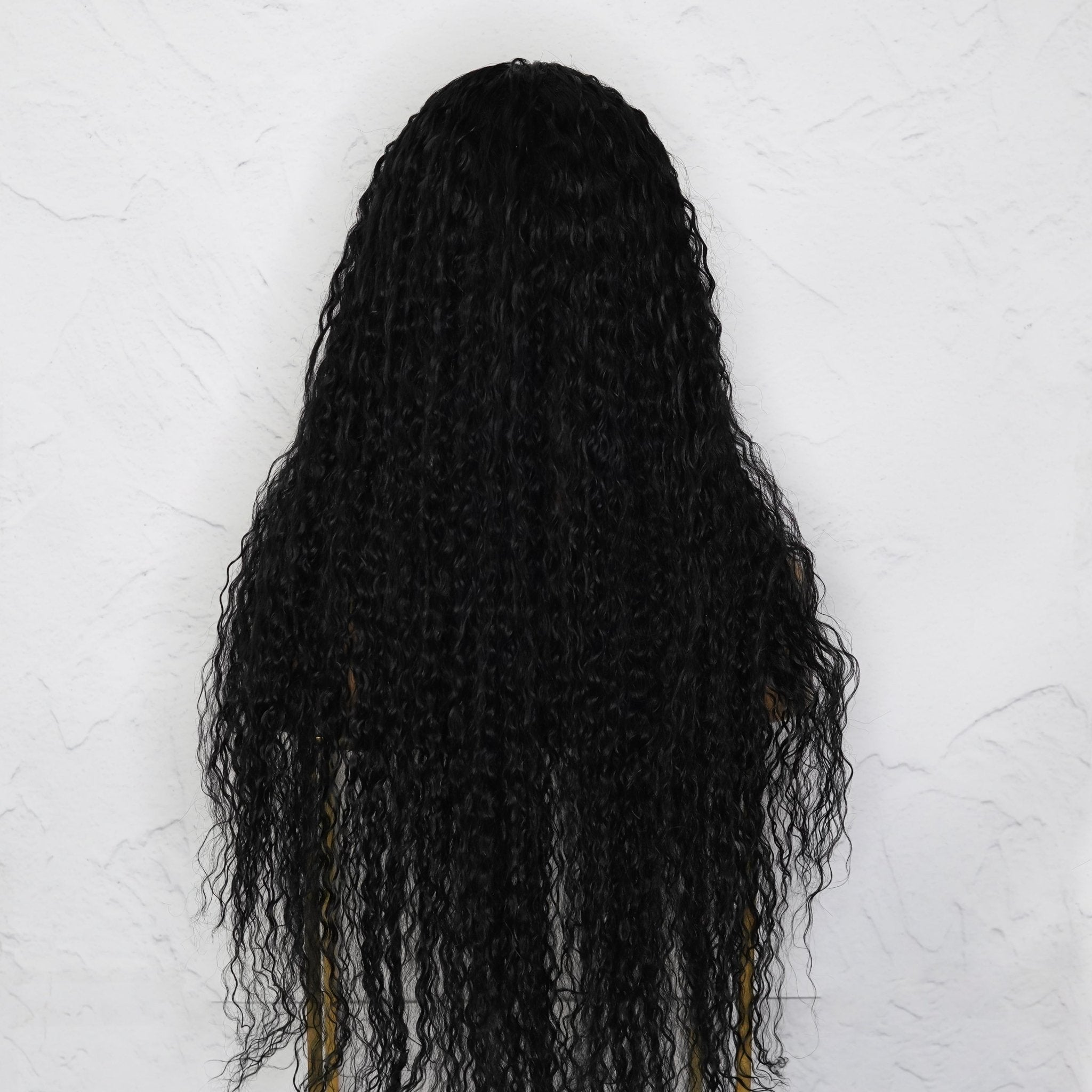 ATHENA Black Lace Front Wig - Milk & Honey Wigs