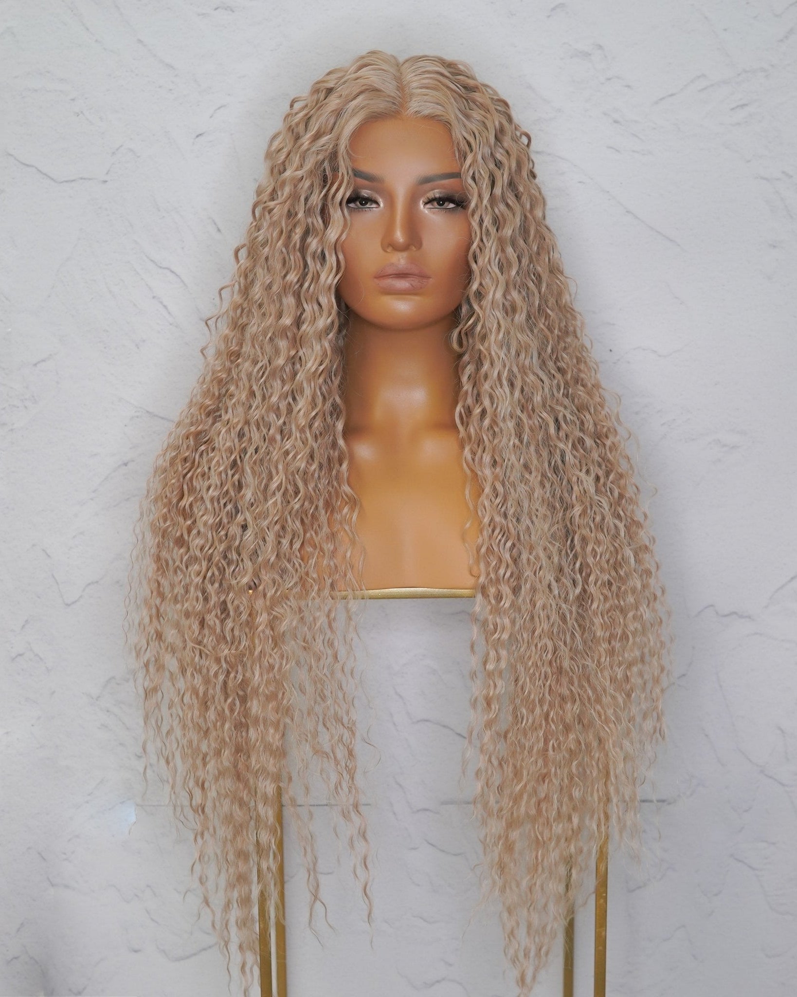 ATHENA Blonde Lace Front Wig - Milk & Honey Wigs