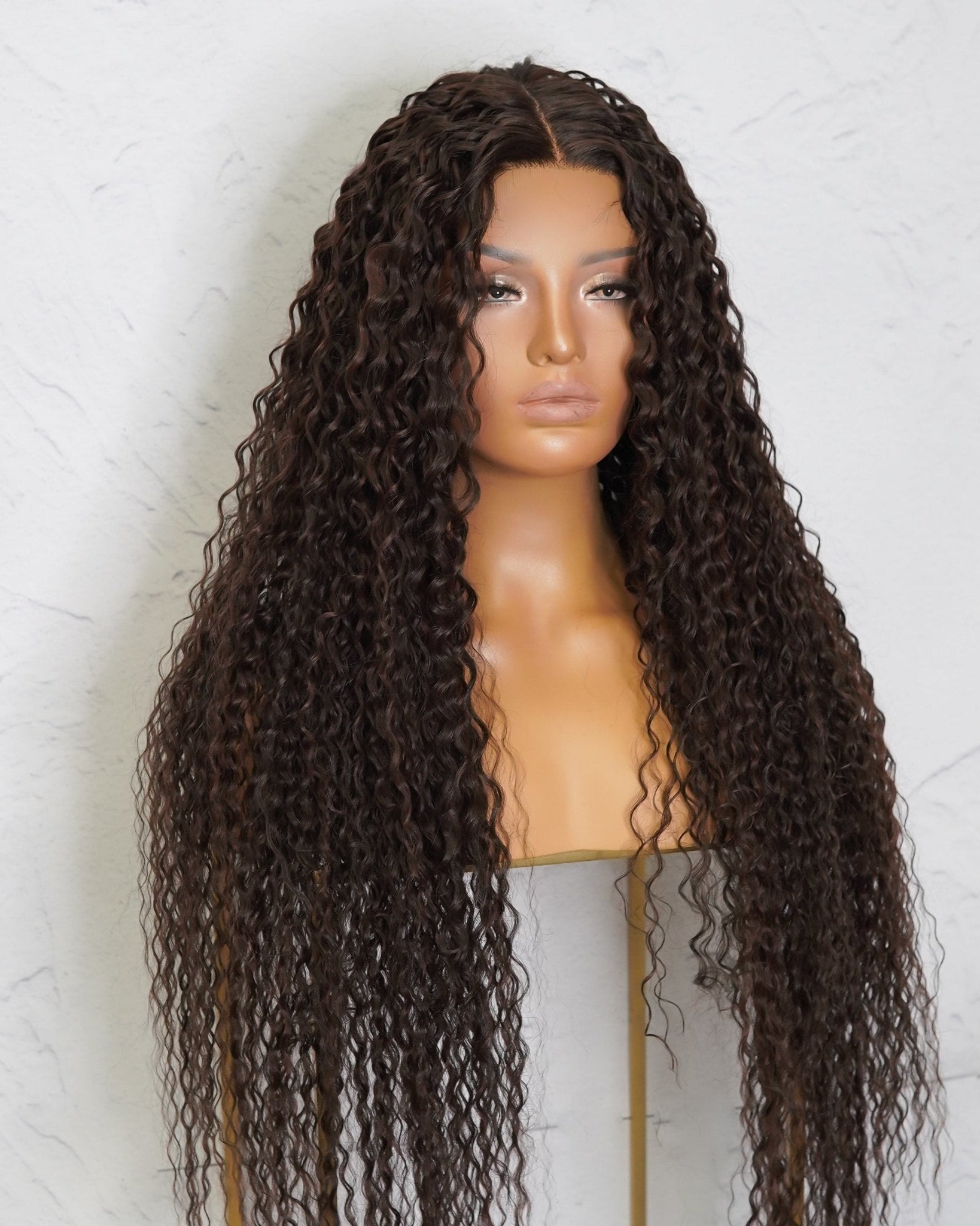 ATHENA Brown Lace Front Wig - Milk & Honey Wigs