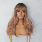 AUGUST Brown Ombre Fringe Wig - Milk & Honey Wigs