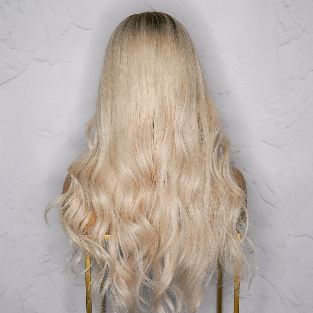 AVALON Blonde Human Hair Full Lace Wig - Milk & Honey Wigs
