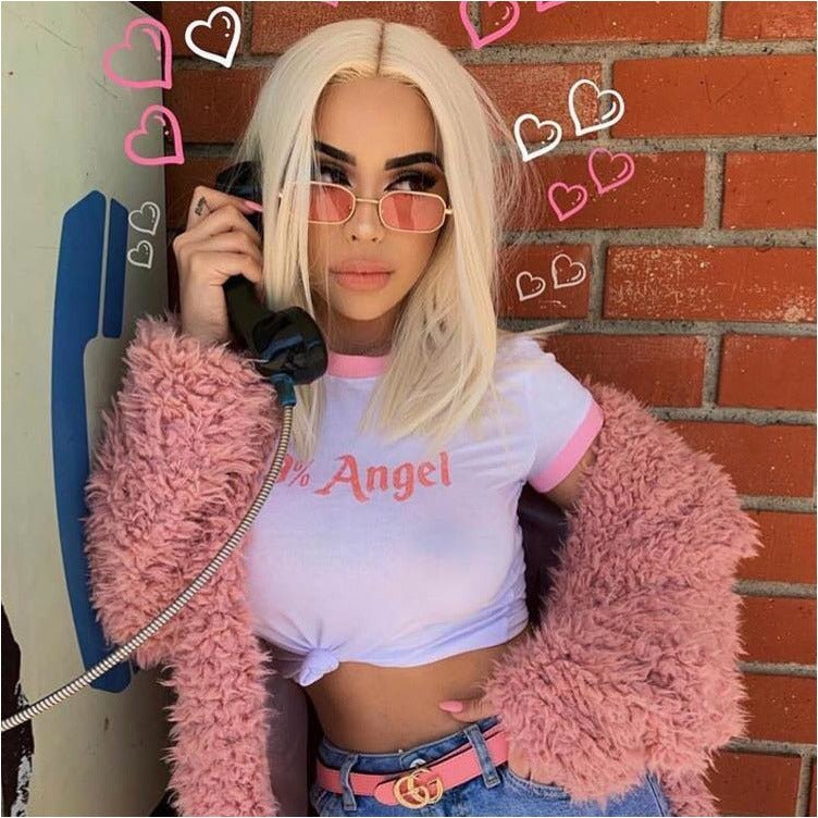 Barbie Ting Blonde Bob 14" Lace Front Wig - Milk & Honey Wigs