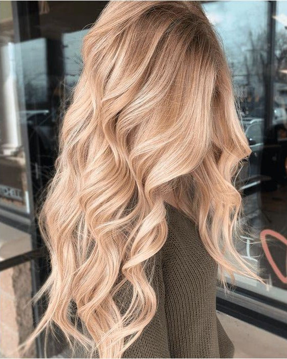 BLONDIE (613) Human Hair Clip In - Milk & Honey Wigs
