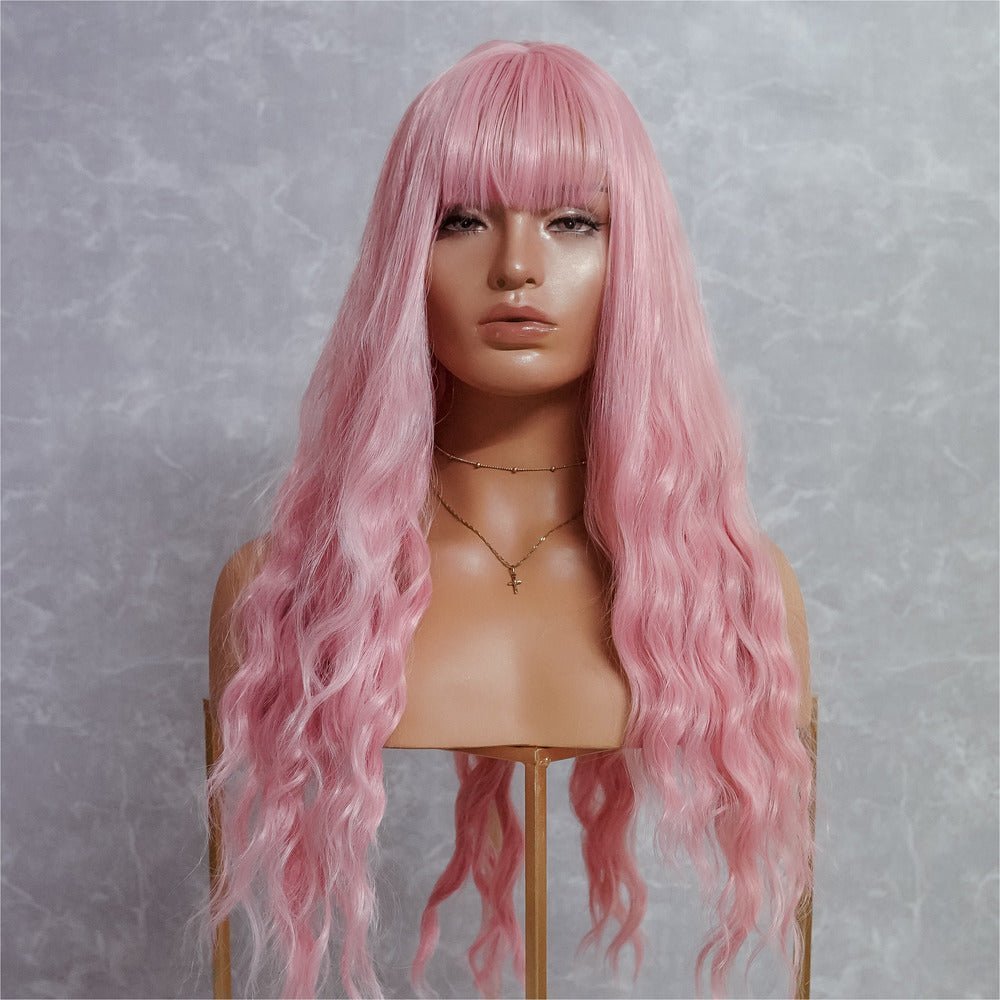 BONNIE Pink 22" Fringe Wig - Milk & Honey Wigs