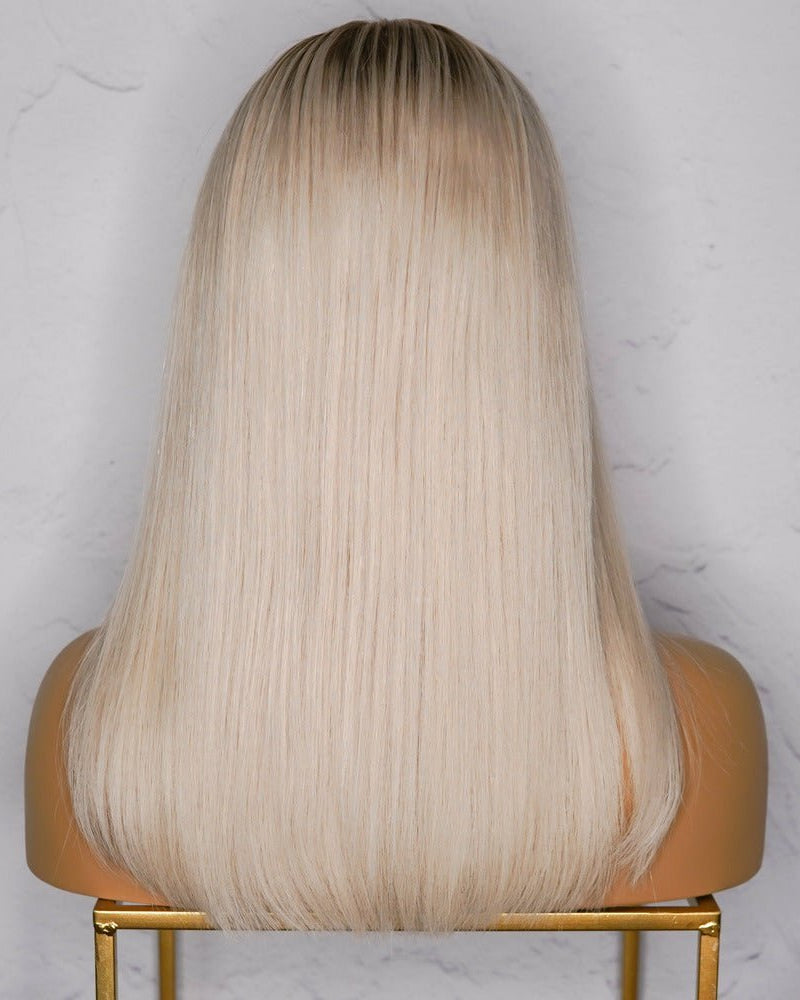 BRONTE Blonde Human Hair Lace Front Wig - Milk & Honey Wigs