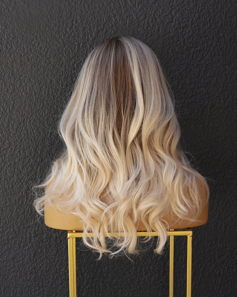 BROOKE Ombre Ash Lace Front Wig - Milk & Honey Wigs
