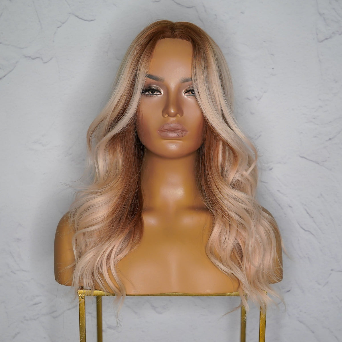 BROOKE Ombre Copper Lace Front Wig | Milk & Honey
