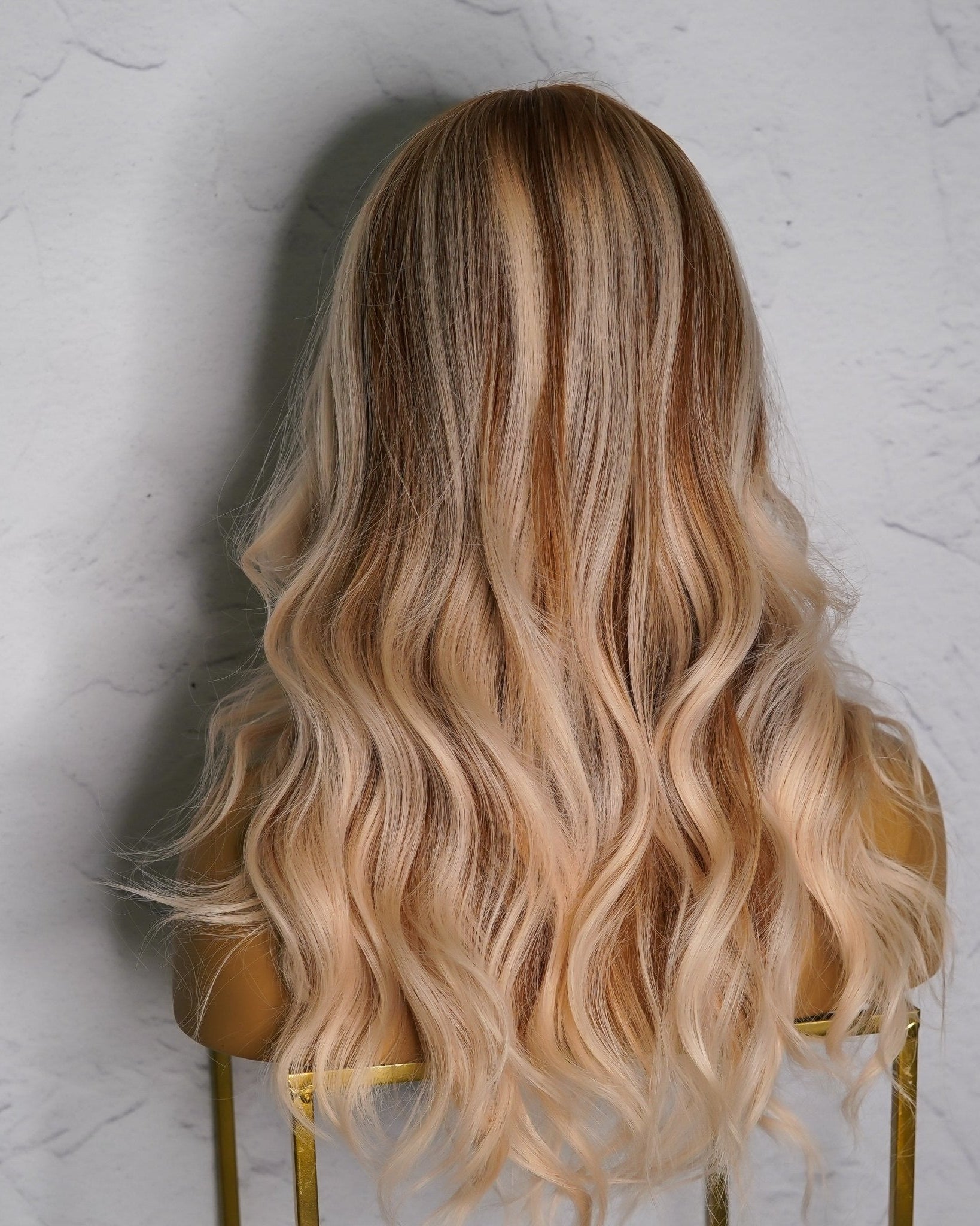 BROOKE Ombre Copper Lace Front Wig - Milk & Honey Wigs