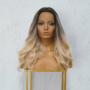 CADY Ombre Blonde Lace Front Wig - Milk & Honey