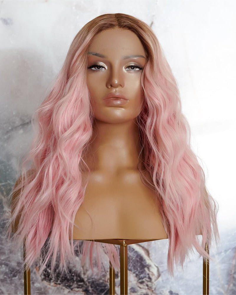 CANDY Pink Ombre Lace Front Wig - Milk & Honey Wigs