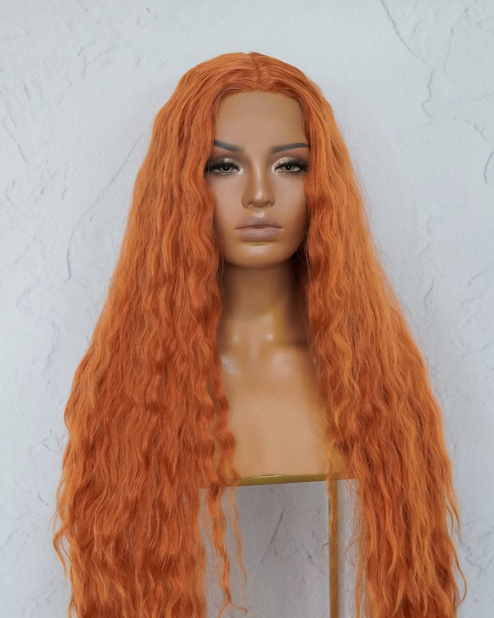 CARDI 40" Auburn Lace Front Wig - Milk & Honey Wigs