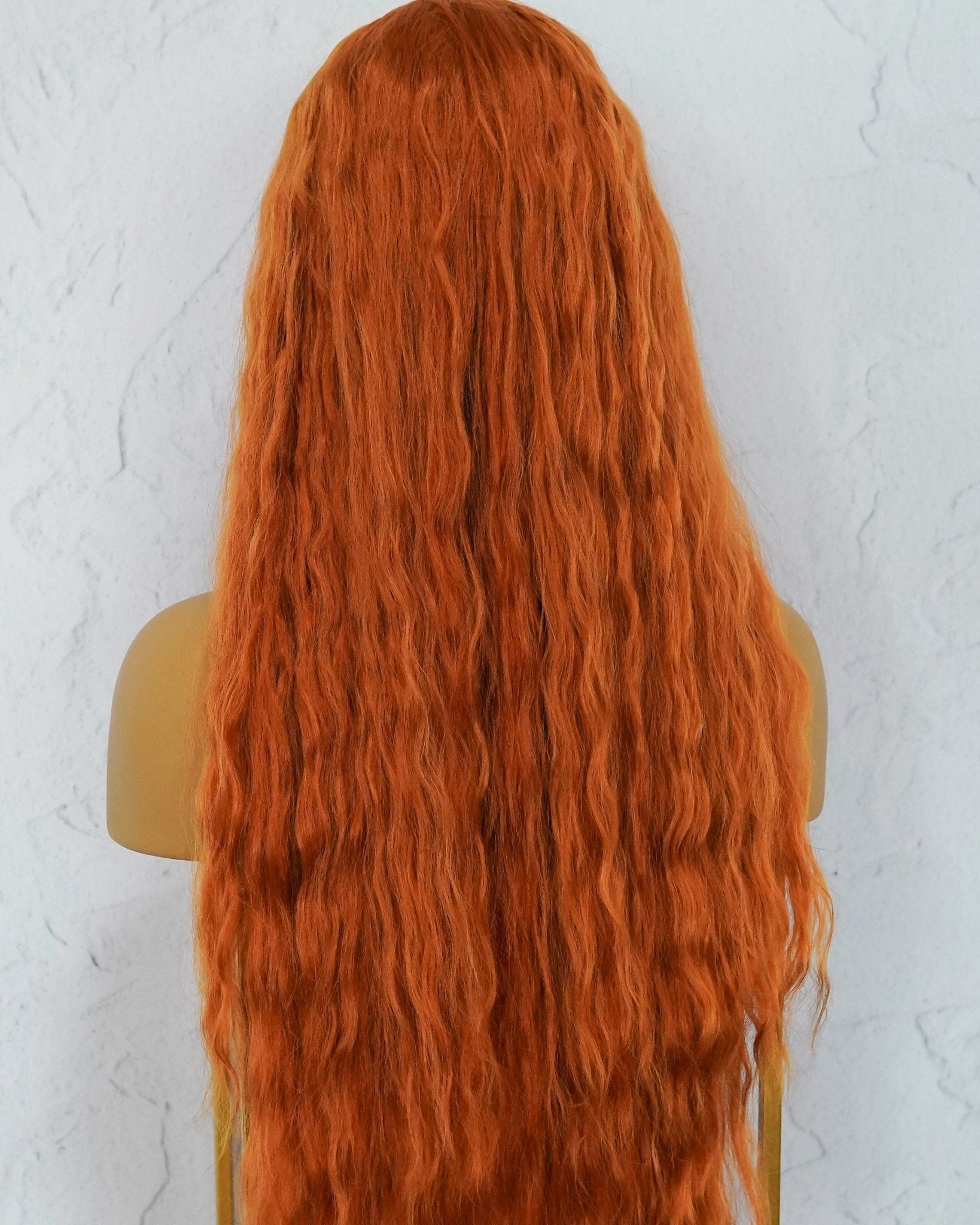 CARDI 40" Auburn Lace Front Wig - Milk & Honey Wigs