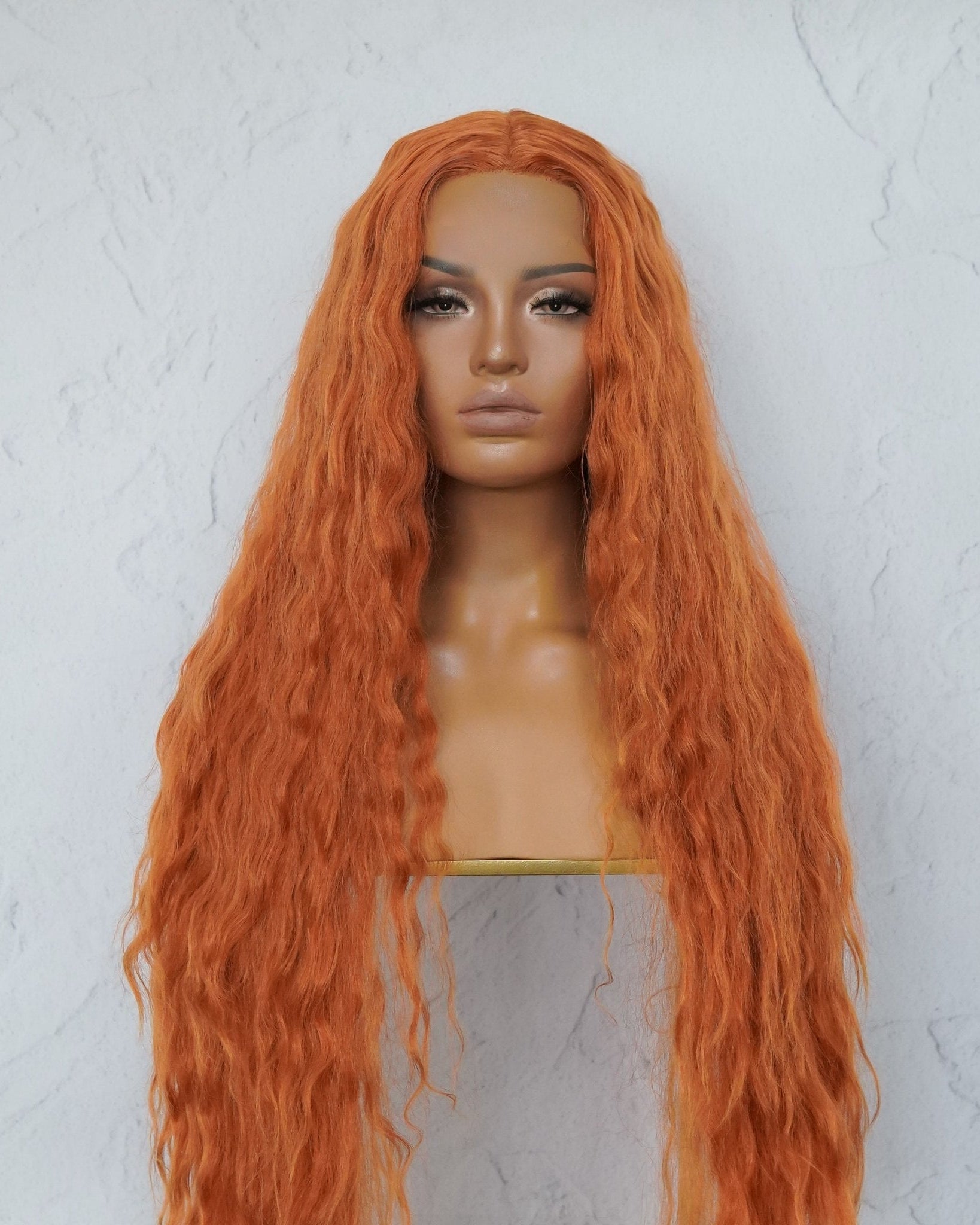 CARDI 40" Auburn Lace Front Wig - Milk & Honey Wigs