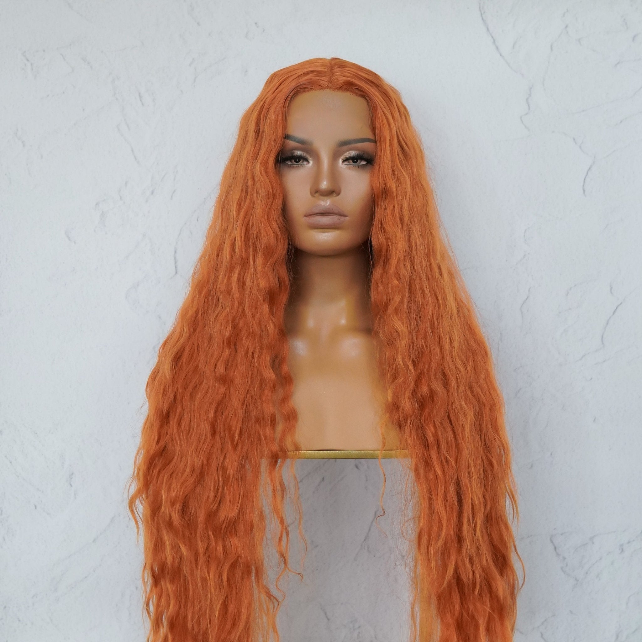 CARDI 40" Auburn Lace Front Wig - Milk & Honey Wigs
