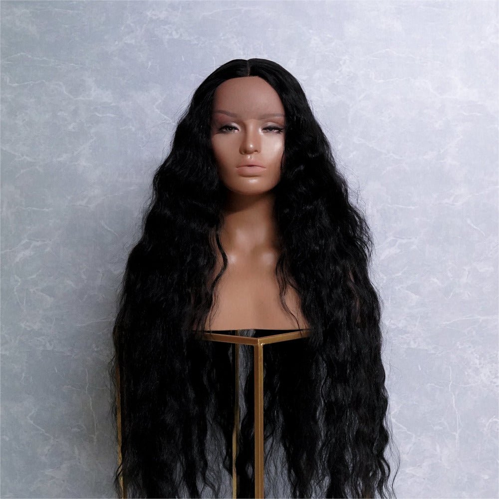 CARDI 40" Black Lace Front Wig | Milk & Honey