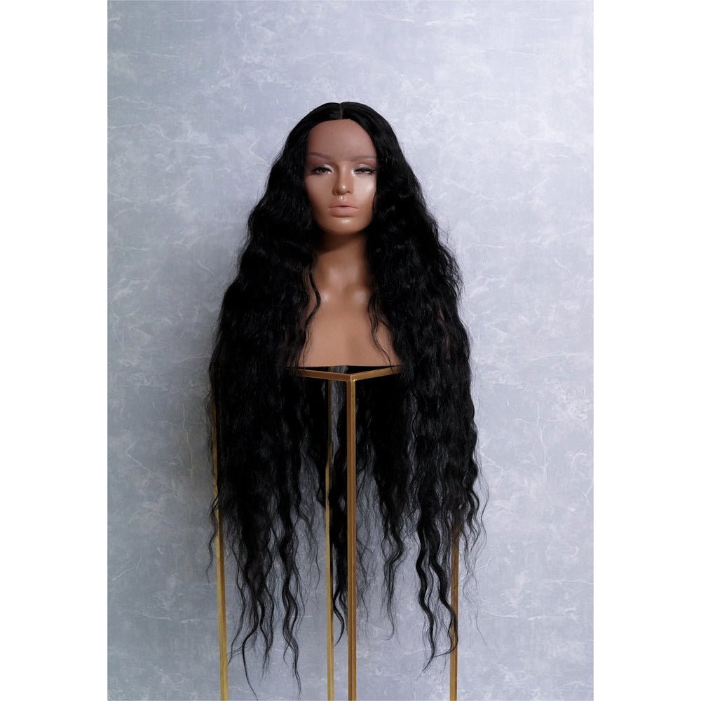 CARDI 40" Black Lace Front Wig - Milk & Honey Wigs