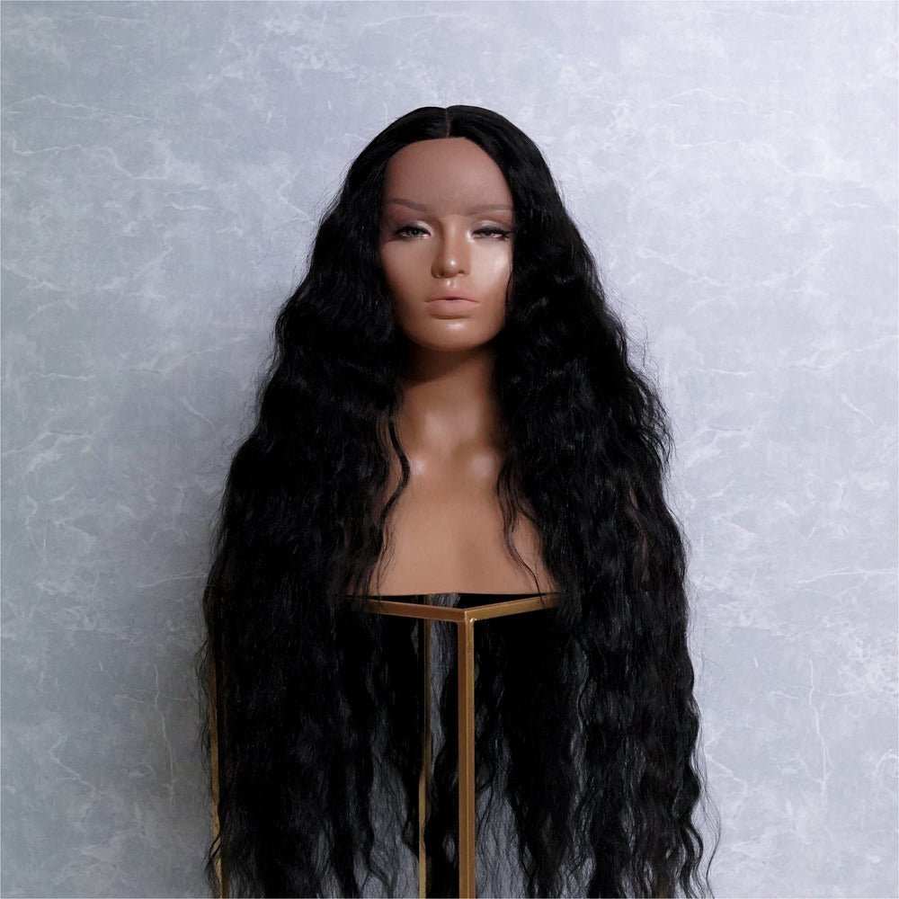 CARDI 40" Black Lace Front Wig - Milk & Honey Wigs