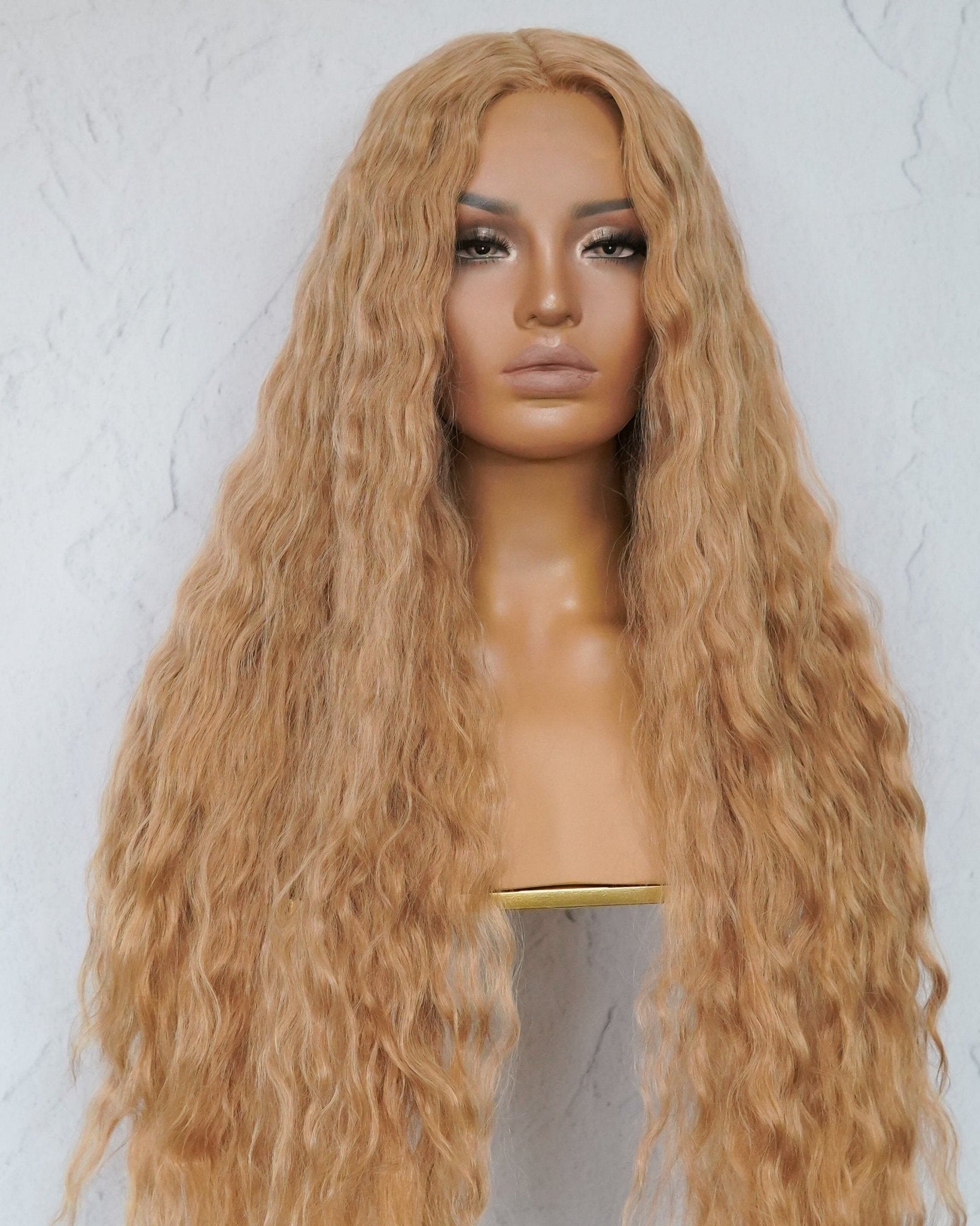CARDI 40" Caramel Lace Front Wig - Milk & Honey Wigs