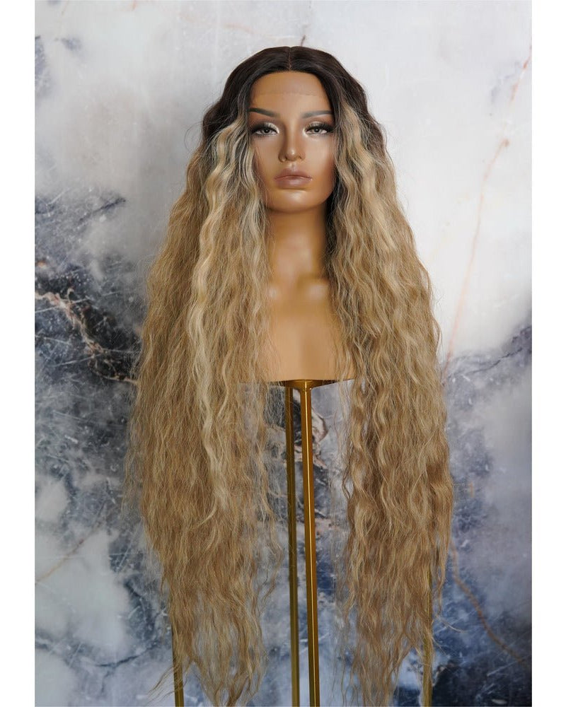 CARDI 40" Ombre Lace Front Wig - Milk & Honey Wigs