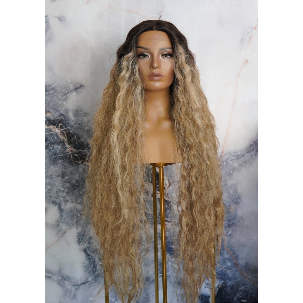 CARDI 40" Ombre Lace Front Wig - Milk & Honey Wigs