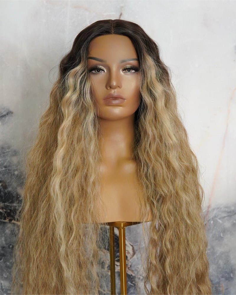 CARDI 40" Ombre Lace Front Wig - Milk & Honey Wigs