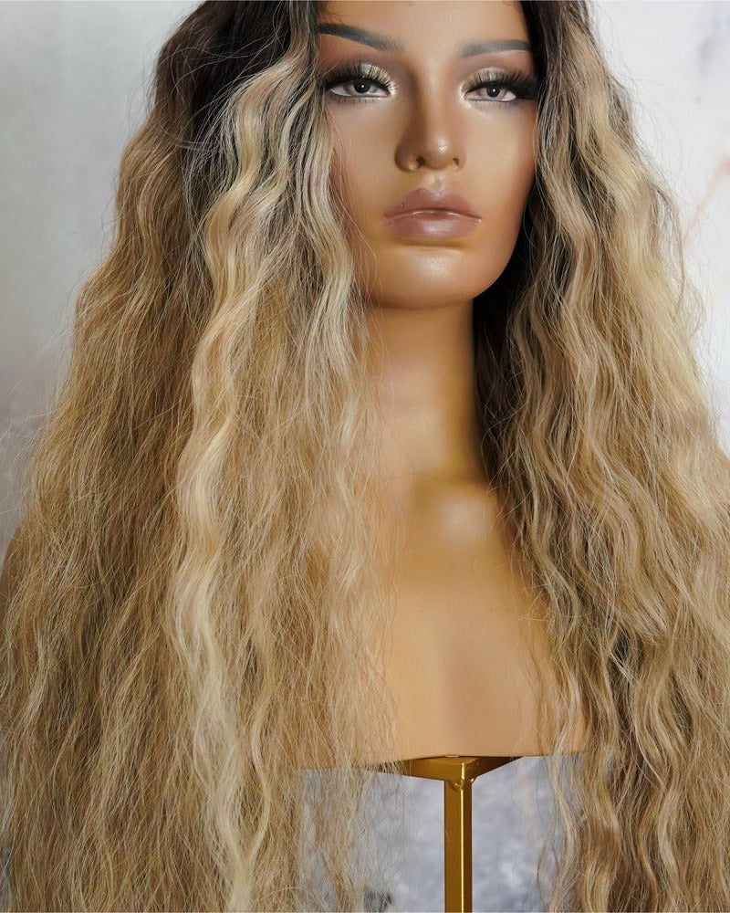 CARDI 40" Ombre Lace Front Wig - Milk & Honey Wigs