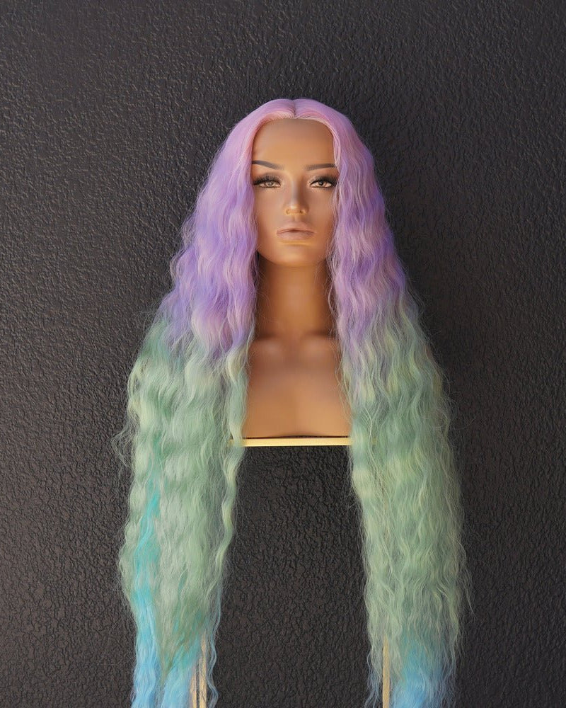 CARDI 40" Rainbow Lace Front Wig - Milk & Honey Wigs