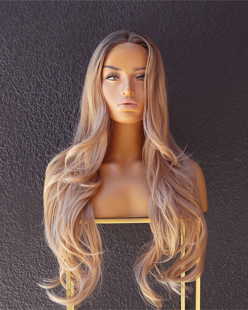 CASANDRA Ombre Lace Front Wig - Milk & Honey Wigs