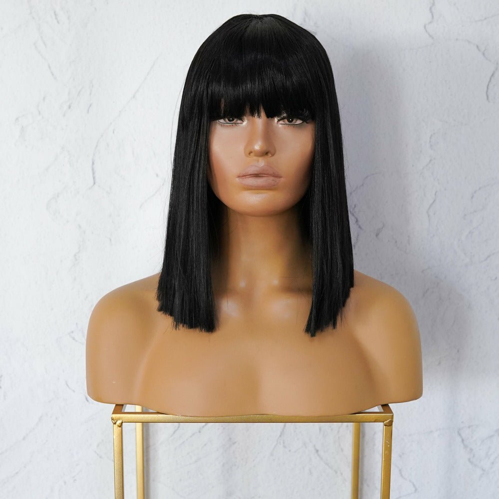 CASSIE Black Fringe Wig - Milk & Honey Wigs