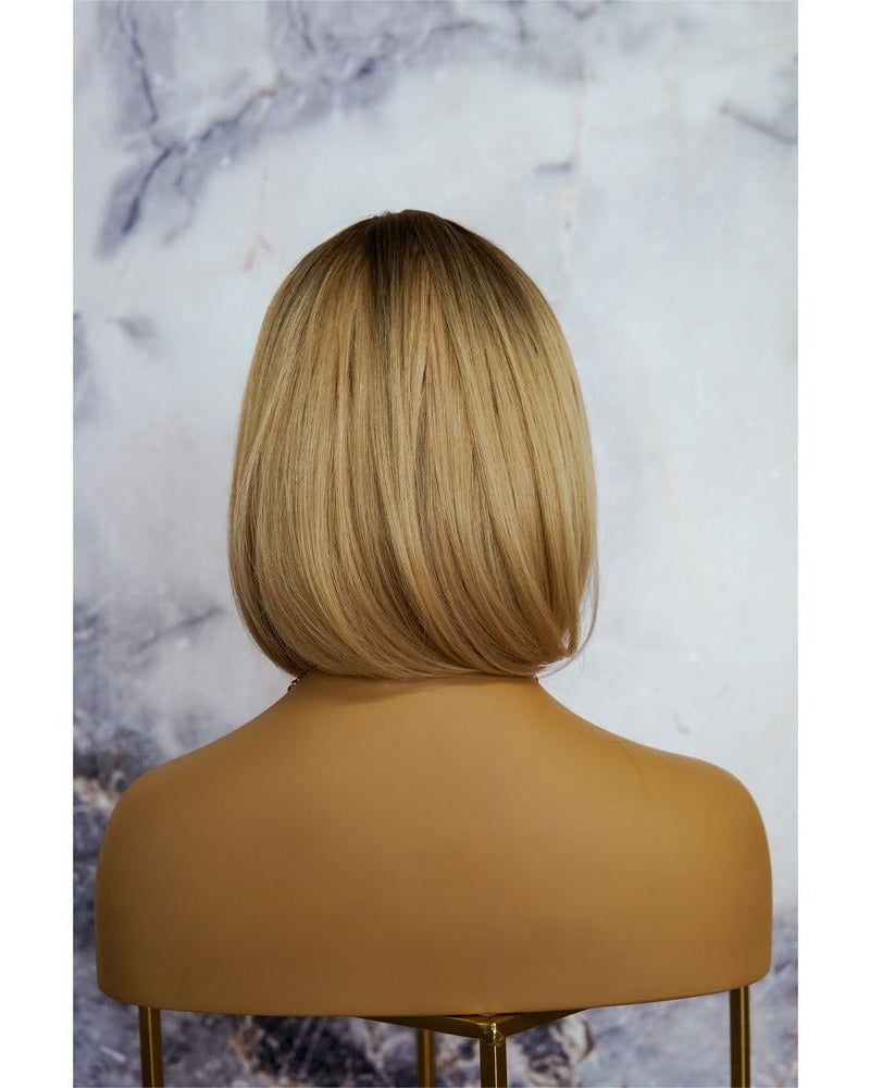 CHANEL Blonde Ombre Fringe Wig - Milk & Honey Wigs