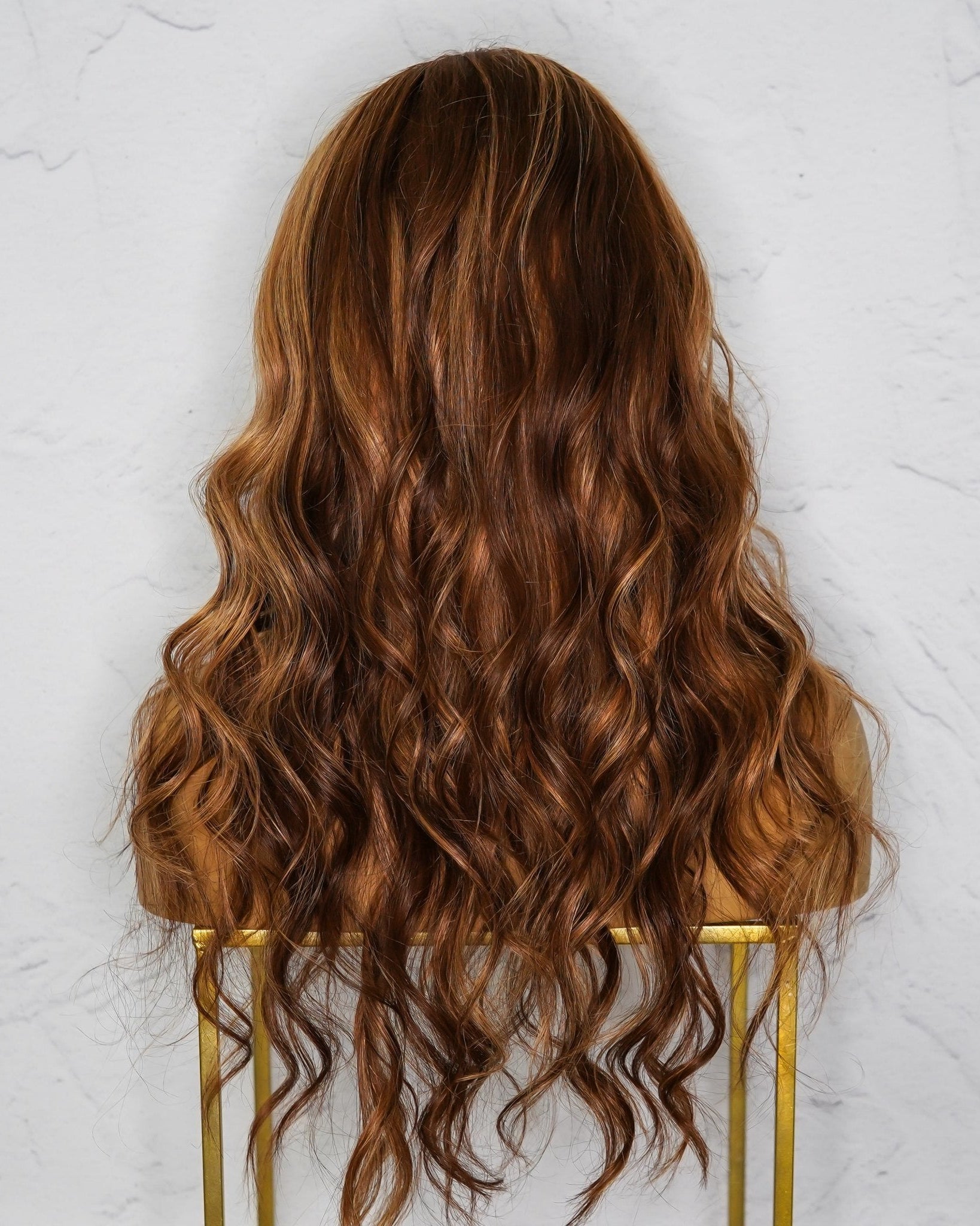 CHARLIE Brown Human Hair Lace Front Wig - Milk & Honey Wigs