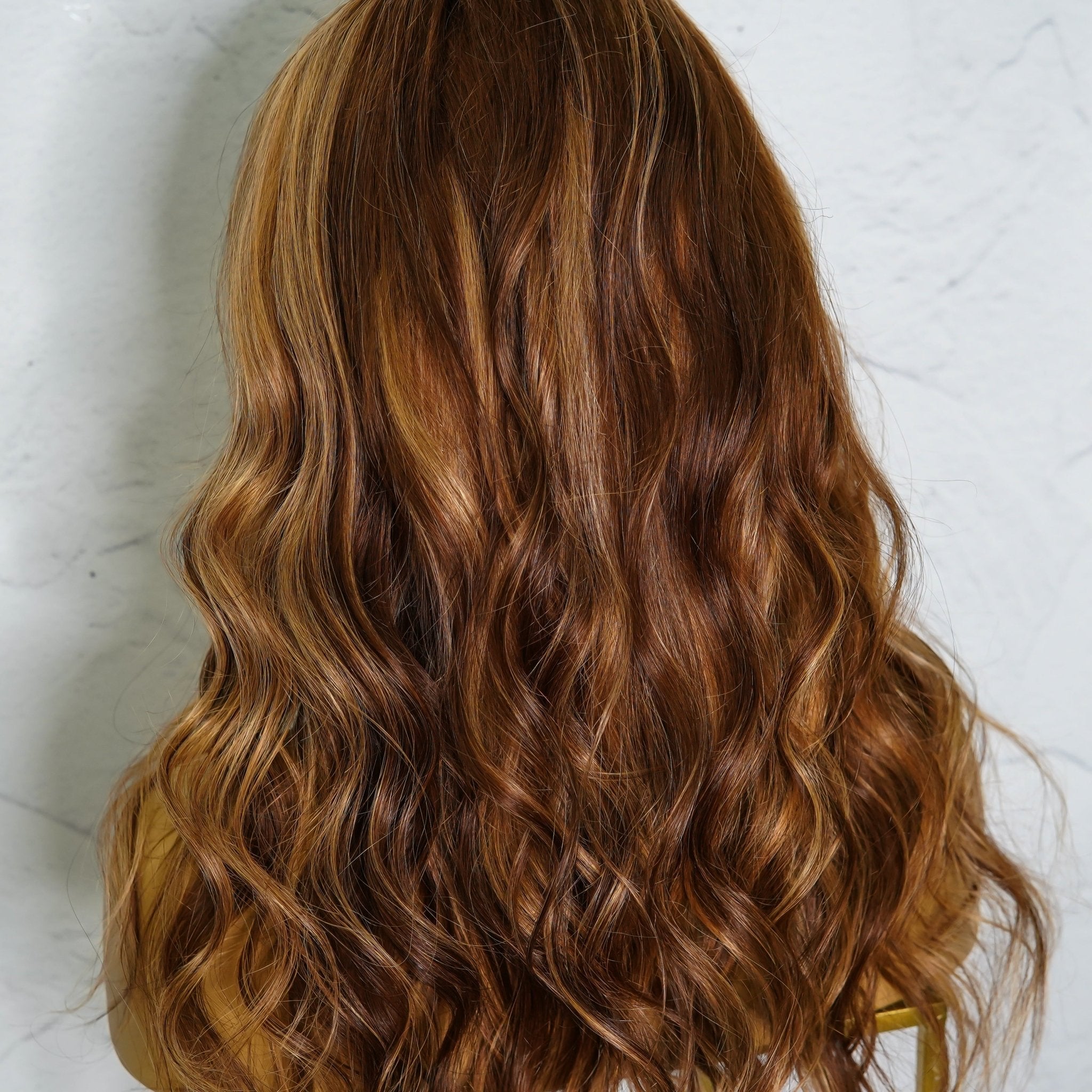 CHARLIE Brown Human Hair Lace Front Wig - Milk & Honey Wigs