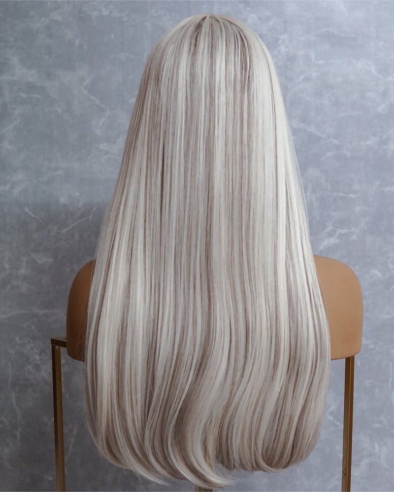CHASE White Blonde 22" Fringe Wig - Milk & Honey Wigs