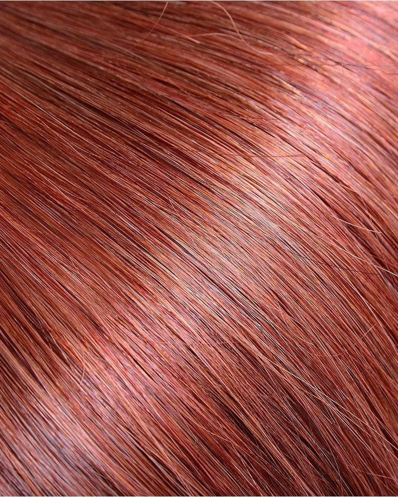CHERRY (33) Human Hair Clip In - Milk & Honey Wigs