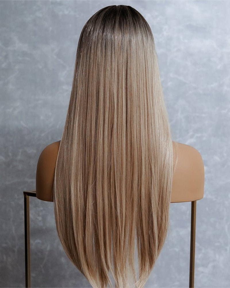 CHICAGO Blonde Ombre Fringe Wig - Milk & Honey Wigs