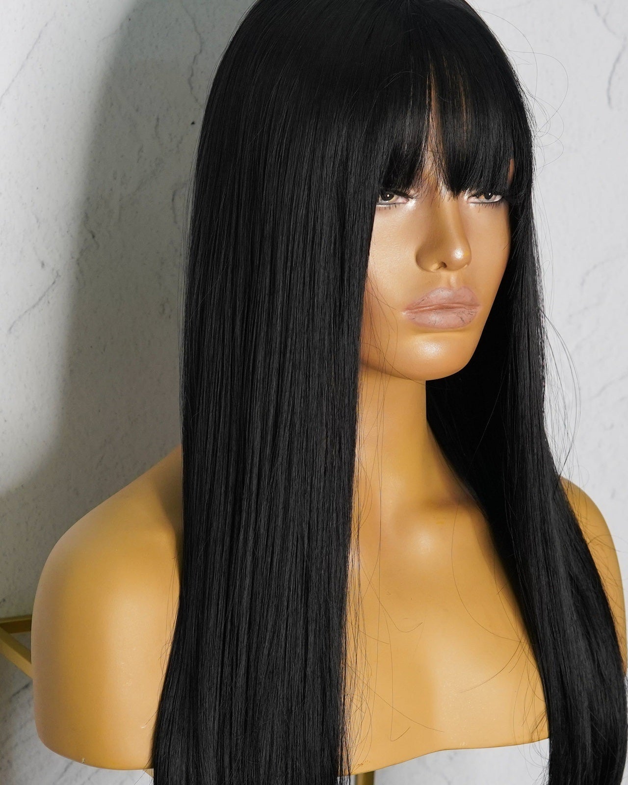 CICI Black Fringe Wig - Milk & Honey Wigs