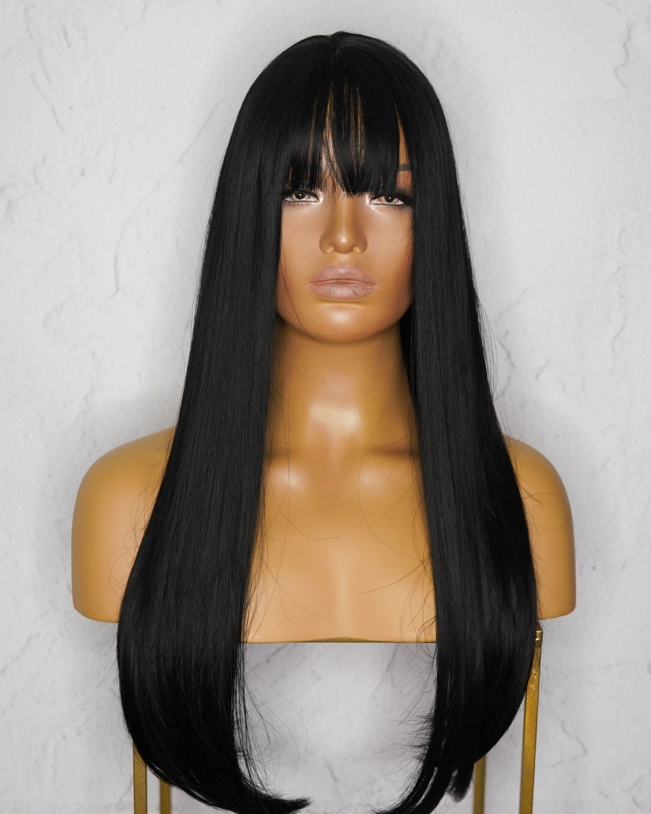 CICI Black Fringe Wig - Milk & Honey Wigs