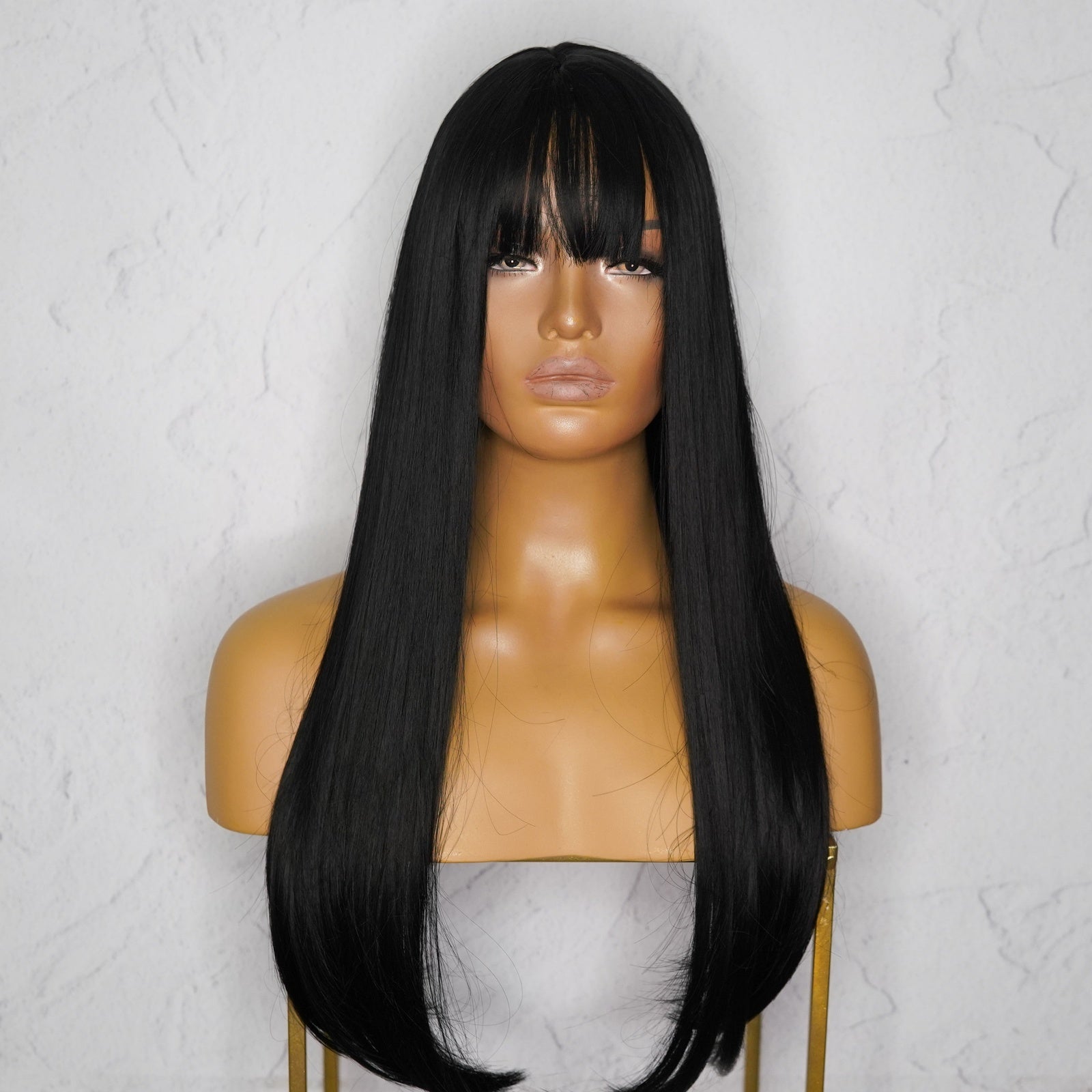 CICI Black Fringe Wig - Milk & Honey Wigs