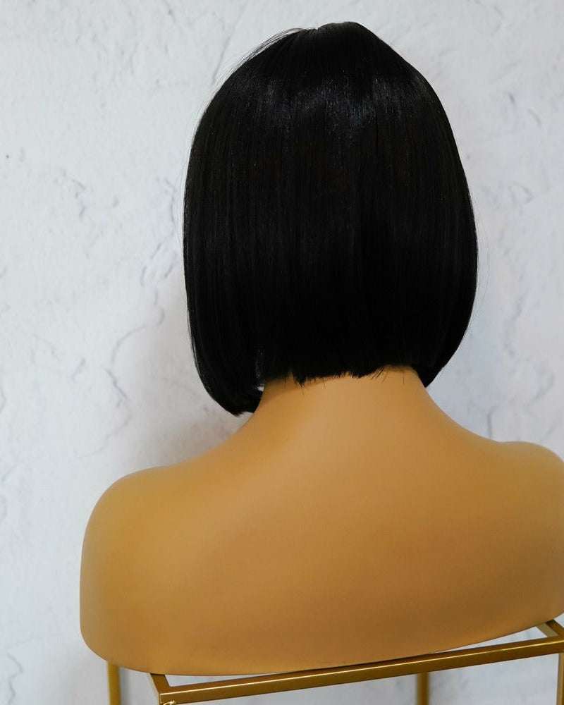 COURTNEY Black Fringe Wig - Milk & Honey Wigs