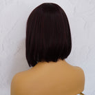 COURTNEY Burgundy Fringe Wig - Milk & Honey Wigs