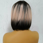 COURTNEY Ombre Pink Fringe Wig - Milk & Honey Wigs