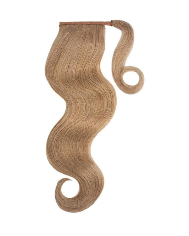 DIRTY BLONDE Remy Human Hair Ponytail - Milk & Honey Wigs