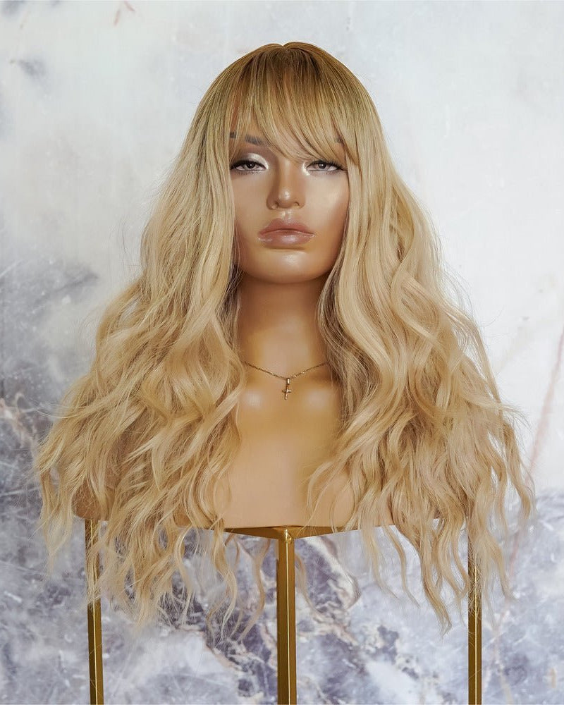 DOLCE Blonde 22" Fringe Wig - Milk & Honey Wigs