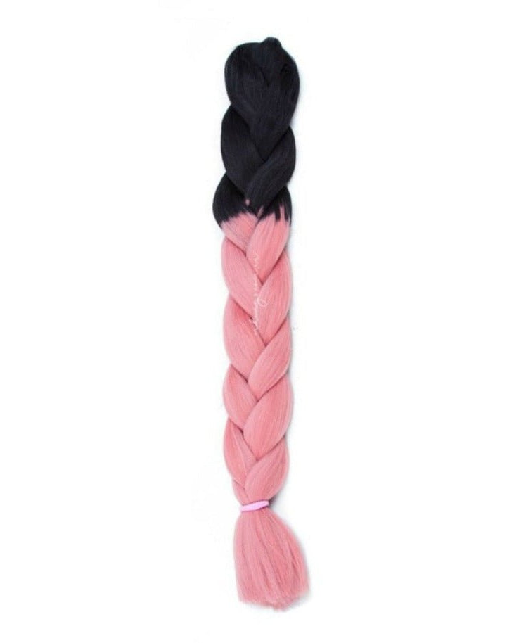 DUSTY PINK TWO TONE OMBRÉ 32" - Milk & Honey Wigs