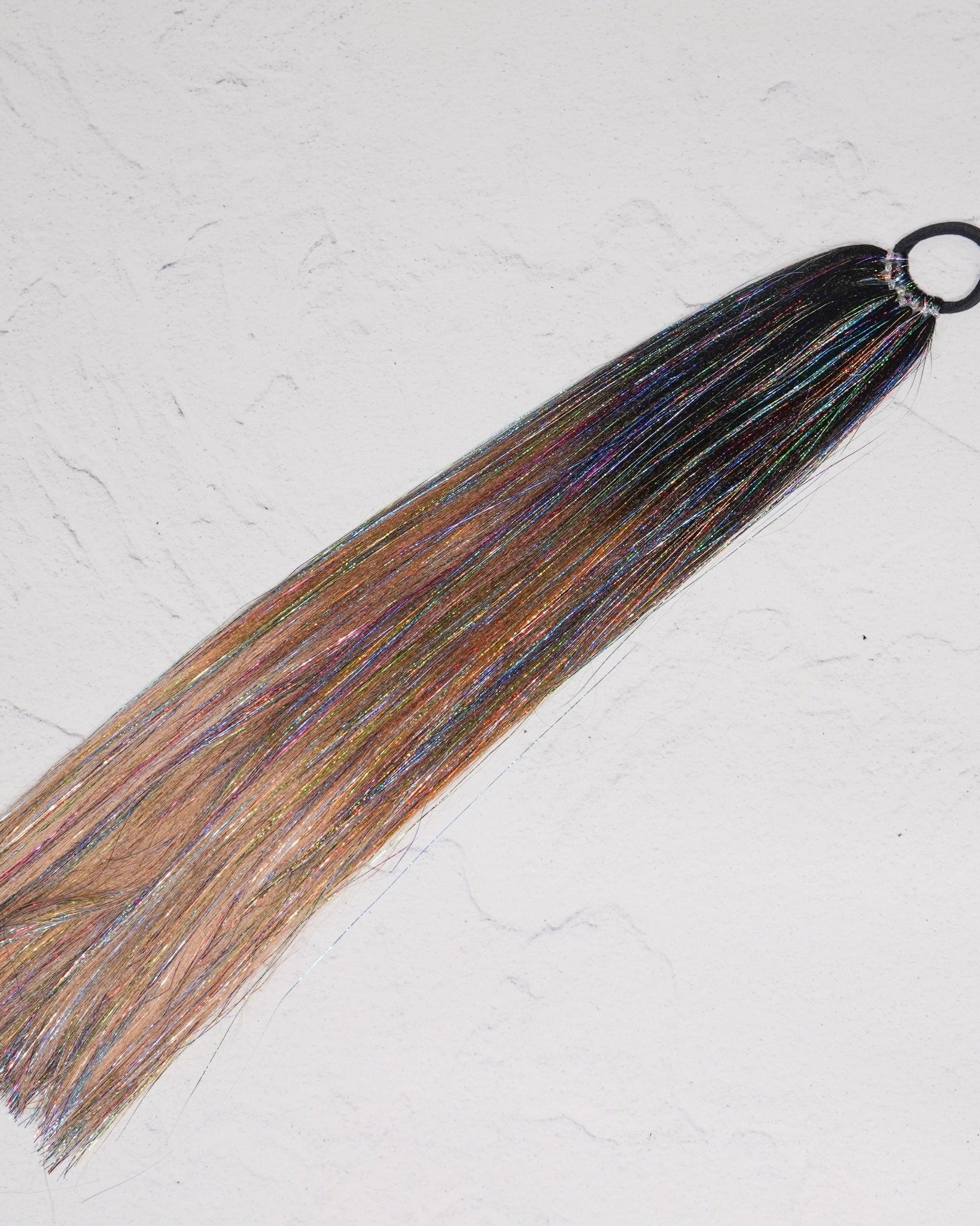 EASY BRAID ™ BROWN OMBRE GLITTER Extension - Milk & Honey Wigs